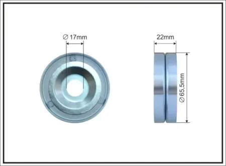 Натяжний ролик без кронштейна CAFFARO 500024