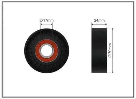 РОЛИК CAFFARO 500670