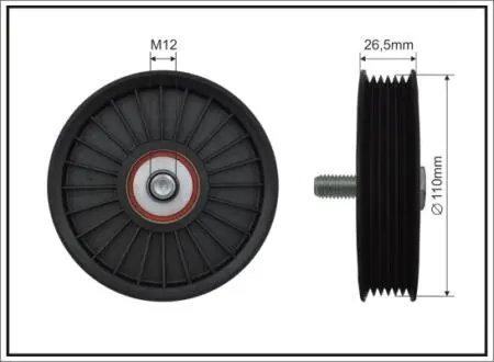 Ролик CAFFARO 88-00