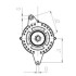 Генератор BMW 3 (E46)/5 (E39)/7 (E38)/X5 (E53) 2.0/2.5/3.0D 96-05 (14V/120A) M47/M51/M57 = 112462 CARGO F 032 112 462 (фото 3)