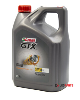 Моторна олива GTX 5W-30 C4 (RN 0720), 4л CASTROL 15C8AD