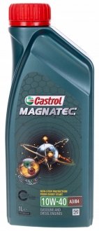 Моторна олива Magnatec 10W40 A3/B4 (1л) CASTROL 15CA1E (фото 1)