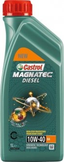 Моторна олива Magnatec Diesel 10W40 B4 (1л) CASTROL 15CA2A (фото 1)