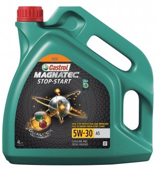 Моторное масло Magnatec Stop-Start 5W-30 A5 (4л) CASTROL 15CA43