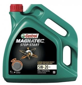 Моторное масло Magnatec STOP-START 5W-20 E (4л) CASTROL 15D8EF (фото 1)