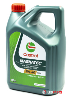 Олива моторна magnatec 5w-40 a3/b4 4л CASTROL 15F64A