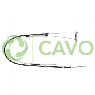 OPEL Трос тормоза Kadett E 86- (1270/715+1700/1100mm) CAVO 5902 231