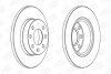 OPEL Тормозной диск передний Corsa C 00- CHAMPION 562195CH (фото 1)