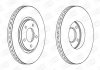 CHRYSLER Тормозной диск передний &quot;16&quot; Voyager 00 - CHAMPION 562292CH (фото 1)