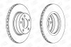 Диск тормозной передний (кратно 2) Bmw 5 (E39) (95-03), 5 (E60) (01-10) CHAMPION 562320CH (фото 2)