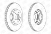 Диск тормозной передний Bmw 3 (E90) (04-12), 3 Convertible (E93) (06-13) CHAMPION 562519CH-1 (фото 2)