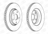 TOYOTA Тормозной диск передний Avensis 08- CHAMPION 562649CH (фото 1)