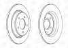 MAZDA тормозной диск задний &quot;15&quot; Mazda 3/5 1.8/2.0/2.3 CHAMPION 563043CH (фото 1)
