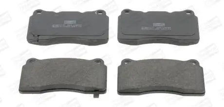 TESLA Тормозные колодки передн.Tesla S 12-,Cadillac,Ford CHAMPION 572508CH