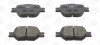 Колодки тормозные дисковые передние TOYOTA CALDINA Estate (_T24_) 02-07, CELICA CHAMPION 572517CH (фото 2)