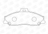 Mazda тормозные колодки передние b-serie,bt-50,ford ranger 1.8/3.0 96- CHAMPION 572537CH (фото 1)