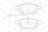 Колодки тормозные дисковые передние FIAT DOBLO Box Body/MPV (223_) 00-, DOBLO Bu CHAMPION 573334CH (фото 1)
