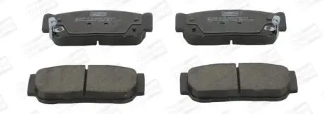 Kia тормозные колодки задние sorento 02-,ssangyong rexton,kyron,rodius 05- CHAMPION 573676CH