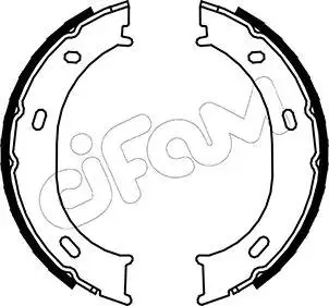 DB Щеки ручного тормоза Sprinter 208D-316CDI 95- CIFAM 153-239