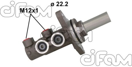 MAZDA Головний гальм. циліндр 6 2.0 13-, 2.2 12-, 2.5 12- CIFAM 202-1164