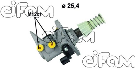 AUDI Головний гальмівний циліндр A4 2.0 16-, A5 2.0 16- CIFAM 202-1244