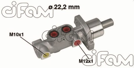 CITROEN Главный тормозной цилиндр Xsara,Peugeot 306 1.4-1.9D 97-00 ABS 22.2 CIFAM 202-365