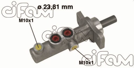 LAND ROVER Главный тормозной цилиндр 400 II 420 D 95-00, 45 I (RT) 2.0 iDT 00-05, 600 I (RH) 620 Si 93-99 CIFAM 202-449 (фото 1)