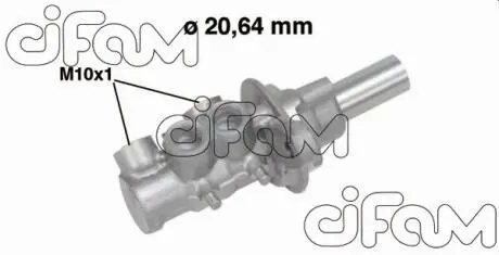 CITROEN Главный тормозной цилиндр C1 05-,Peugeot 107 05-14,TOYOTA AYGO 05-14 CIFAM 202-691