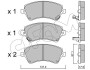 Колодки гальмівні перед. Corolla (04-13) CIFAM 822-446-0 (фото 1)