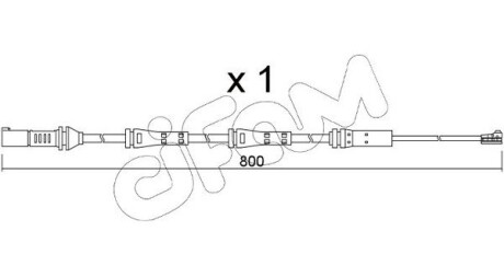 BMW датчик гальм. колод. 3 20- CIFAM SU.379