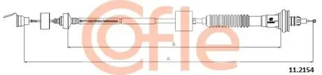 Трос зчеплення COFLE 11.2154