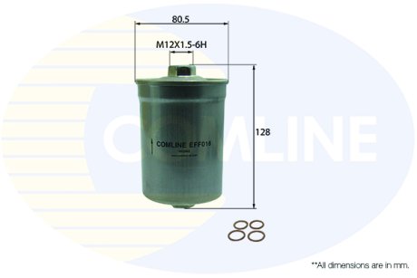 - Фільтр палива (аналогWF8029/KL204) Comline EFF016