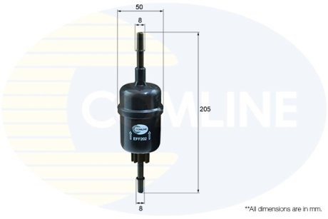 - Фільтр палива (аналогWF8266/KL458) Comline EFF202