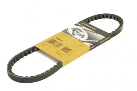 Ремінь клиновидний (довж. 60-180) CONTITECH 11.9X670