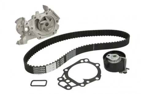 Водяной насос + комплект ремня грм dacia sandero ii CONTITECH CT1045WP1