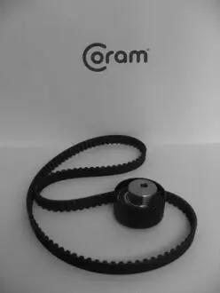 Ремень ГРМ, комплект (ролики + ремень) Fiat 124 spider (16-22), Fiat Doblo (11-1 CORAM KTC819