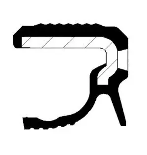 Сальник, розподільний вал CORTECO 49483725