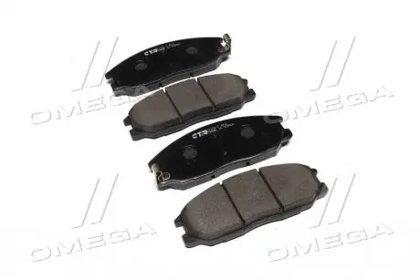 Тормозные колодки SSANGYONG ACTYON, REXTON, HYUNDAI SANTA FE (SM) передн. CTR GK0563