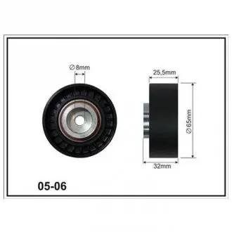 Ролик генератора гладкий, 2.0-2.2di (+ac) CX CX05-06