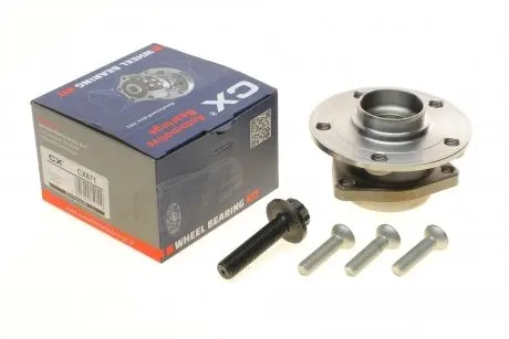 Подшипник+ступица передняя, (под 3 болта) CX CX671