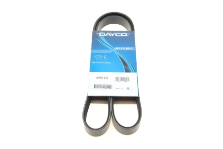 Ремень генератора DAYCO 6PK1178