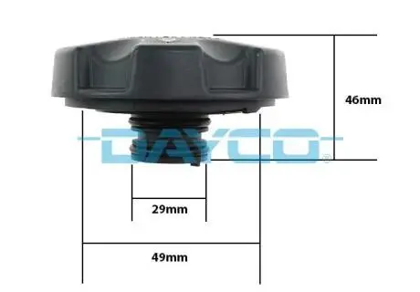 BMW Пробка радиатора 3 E36/46/90,F30,5 E39/60,F10,6,7 E65/F01,X3/5/6 DAYCO DRC050