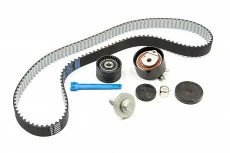 Комплект ремня ГРМ (ремень, ролики, крепеж, заглушки) DAYCO KTB460