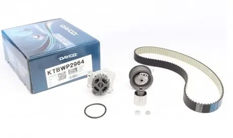 Ременной комплект ГРМ с помпой DAYCO KTBWP2964