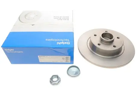 Тормозной диск в сборе с подшипником Delphi BG9132RS