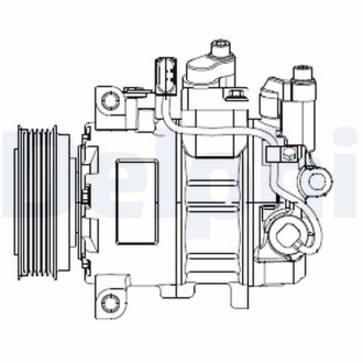 Компресор кондицiонера Delphi CS20474