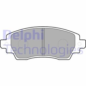Гальмівні колодки дискові toyota corolla e "f "97-02 Delphi LP1560
