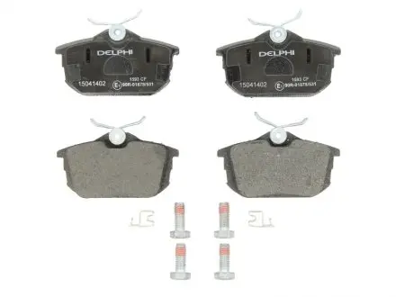 Гальмівні колодки дискові mitsubishi/smart/volvo carisma/colt/forfour/s40/v40 "r "98-13 Delphi LP1593