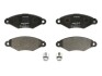 Тормозные колодки peugeot 206,306 1,1i,1.4i,1.9d -03 Delphi LP1610 (фото 1)