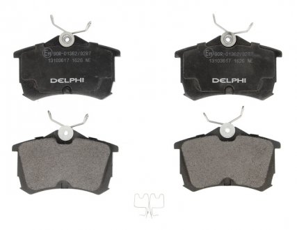 Тормозные колодки honda accord "r "98-08 Delphi LP1626